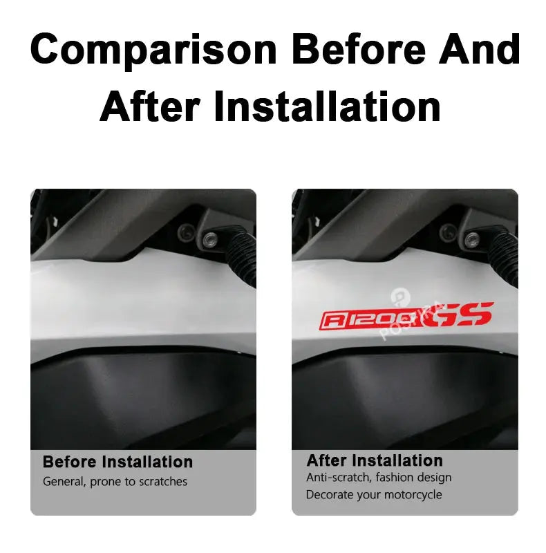 BMW GS Serisi Sticker R1200GS R1250GS Logo Seti | Sticker Master - Sticker Master