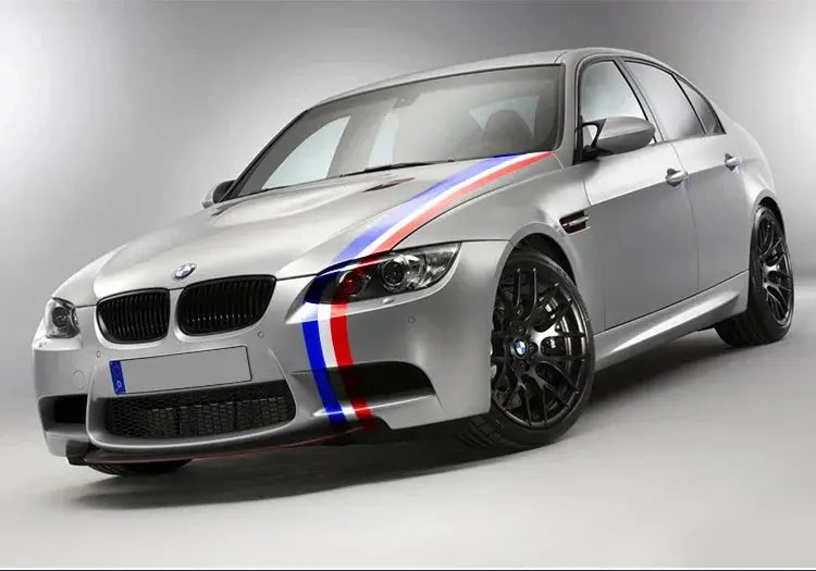 Sticker Bayrak Şerit Performans Araç Çıkartma-Sticker Master - Sticker Master