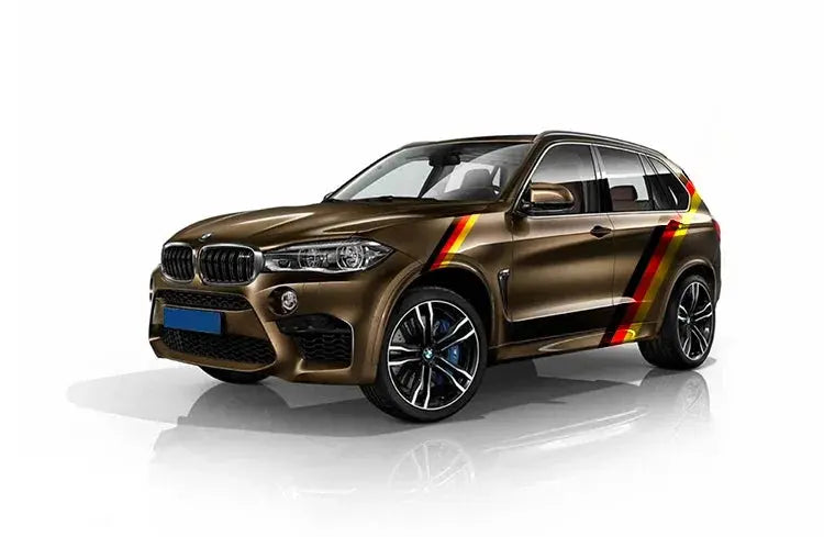 Sticker Bayrak Şerit Performans Araç Çıkartma-Sticker Master - Sticker Master