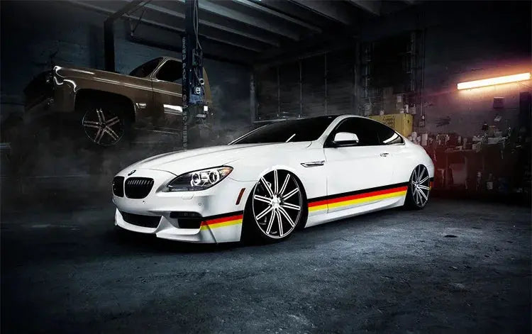 Sticker Bayrak Şerit Performans Araç Çıkartma-Sticker Master - Sticker Master