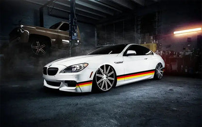 Sticker Bayrak Şerit Performans Araç Çıkartma-Sticker Master - Sticker Master