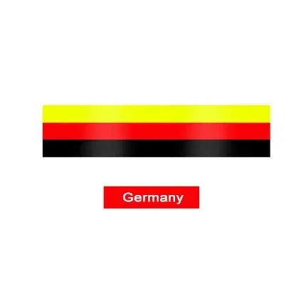 Sticker Bayrak Şerit Performans Araç Çıkartma-Sticker Master - Sticker Master