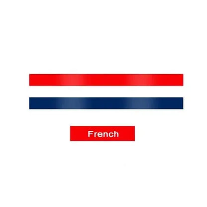 Sticker Bayrak Şerit Performans Araç Çıkartma-Sticker Master - Sticker Master