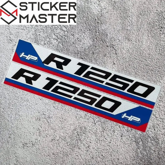 Sticker Master BMW R1250R GS RT ADV Motosiklet Sticker Seti – Kutu, Cam, Gövde ve Kask Uyumlu - Sticker Master