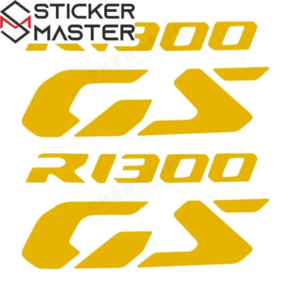 BMW R1300GS Uyumlu Sticker Seti | Su Geçirmez Motosiklet Etiketi 20 cm (2 Adet) Sticker Master
