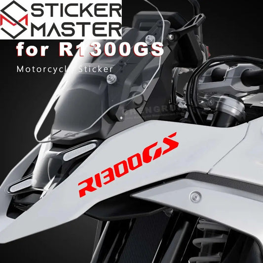 BMW R1300GS Uyumlu Sticker Seti | Su Geçirmez Motosiklet Etiketi 20 cm (2 Adet) Sticker Master