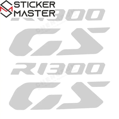 BMW R1300GS Uyumlu Sticker Seti | Su Geçirmez Motosiklet Etiketi 20 cm (2 Adet) Sticker Master