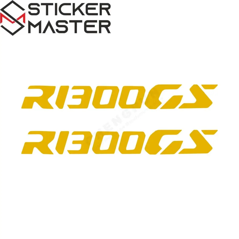 BMW R1300GS Uyumlu Sticker Seti | Su Geçirmez Motosiklet Etiketi 20 cm (2 Adet) Sticker Master