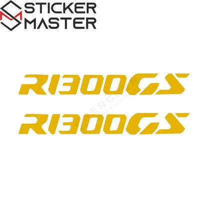 BMW R1300GS Uyumlu Sticker Seti | Su Geçirmez Motosiklet Etiketi 20 cm (2 Adet) Sticker Master