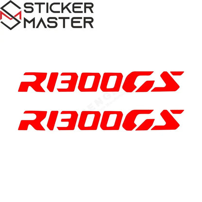BMW R1300GS Uyumlu Sticker Seti | Su Geçirmez Motosiklet Etiketi 20 cm (2 Adet) Sticker Master