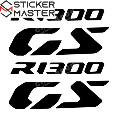 BMW R1300GS Uyumlu Sticker Seti | Su Geçirmez Motosiklet Etiketi 20 cm (2 Adet) Sticker Master