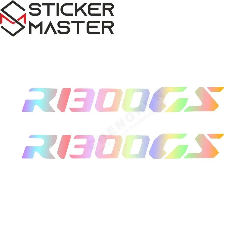 BMW R1300GS Uyumlu Sticker Seti | Su Geçirmez Motosiklet Etiketi 20 cm (2 Adet) Sticker Master