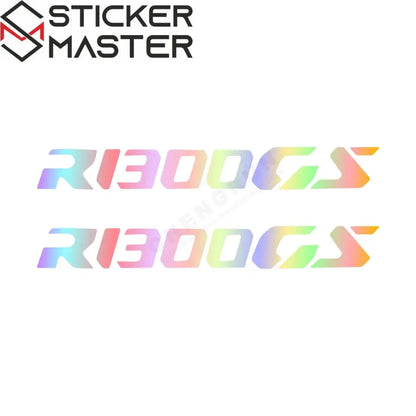 BMW R1300GS Uyumlu Sticker Seti | Su Geçirmez Motosiklet Etiketi 20 cm (2 Adet) Sticker Master