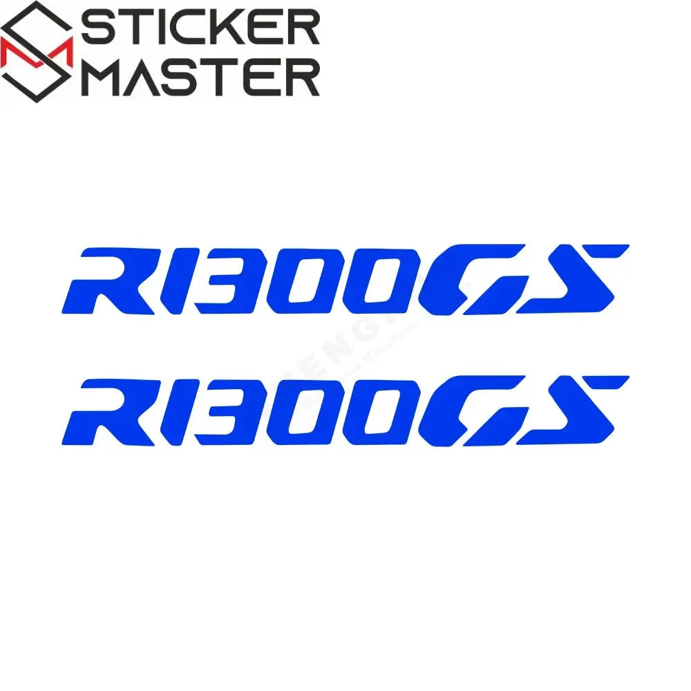 BMW R1300GS Uyumlu Sticker Seti | Su Geçirmez Motosiklet Etiketi 20 cm (2 Adet) Sticker Master