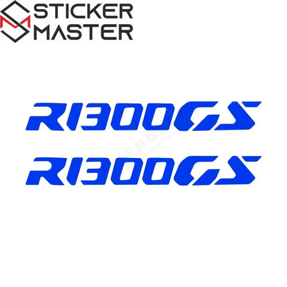 BMW R1300GS Uyumlu Sticker Seti | Su Geçirmez Motosiklet Etiketi 20 cm (2 Adet) Sticker Master
