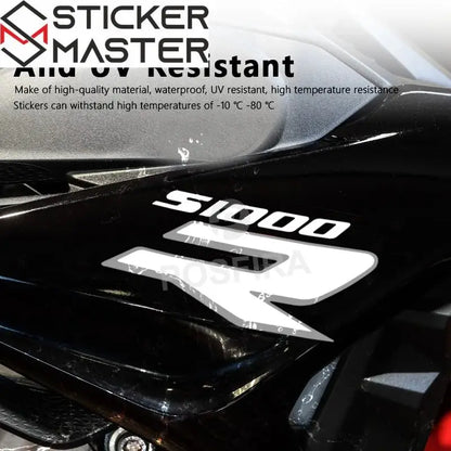 BMW S1000R Sticker Seti | 2014-2025 Dynamic Roadster Logosu (2 Adet) - Sticker Master