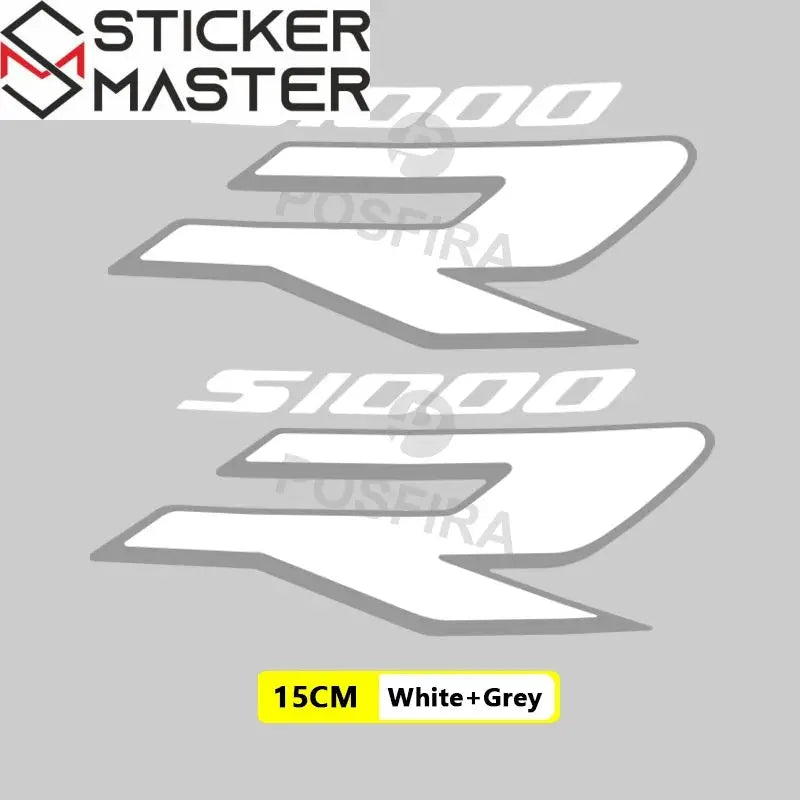 BMW S1000R Sticker Seti | 2014-2025 Dynamic Roadster Logosu (2 Adet) - Sticker Master