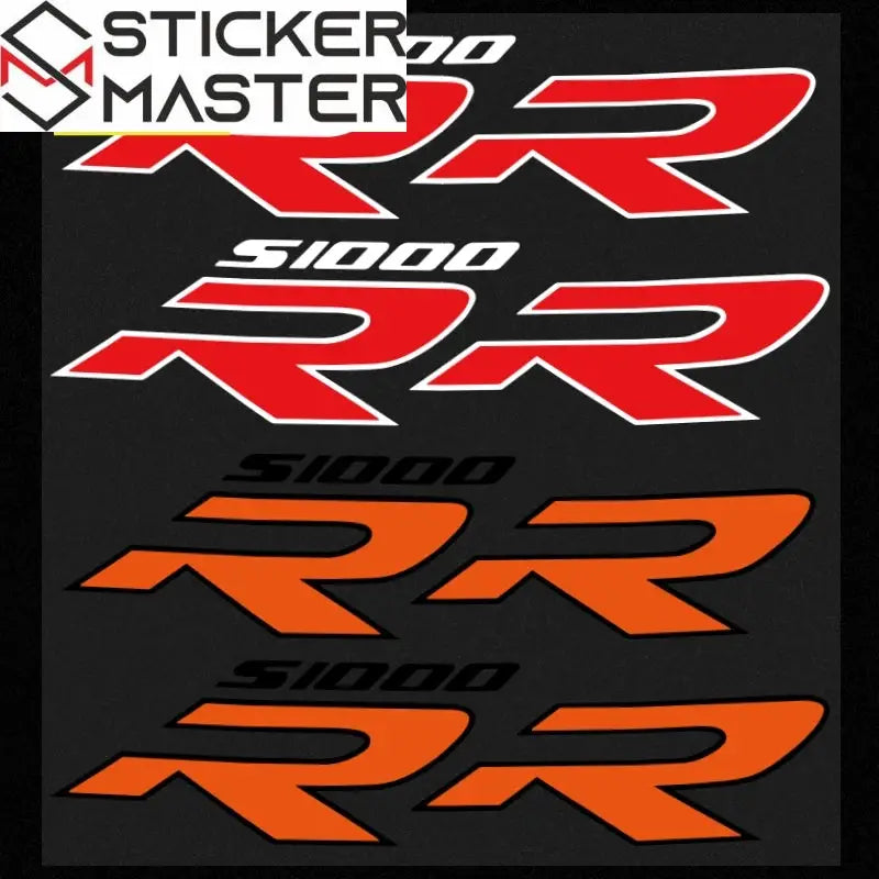 BMW S1000RR Sticker Seti | 2019-2022 Superbike Yan Grenaj Logosu - Sticker Master