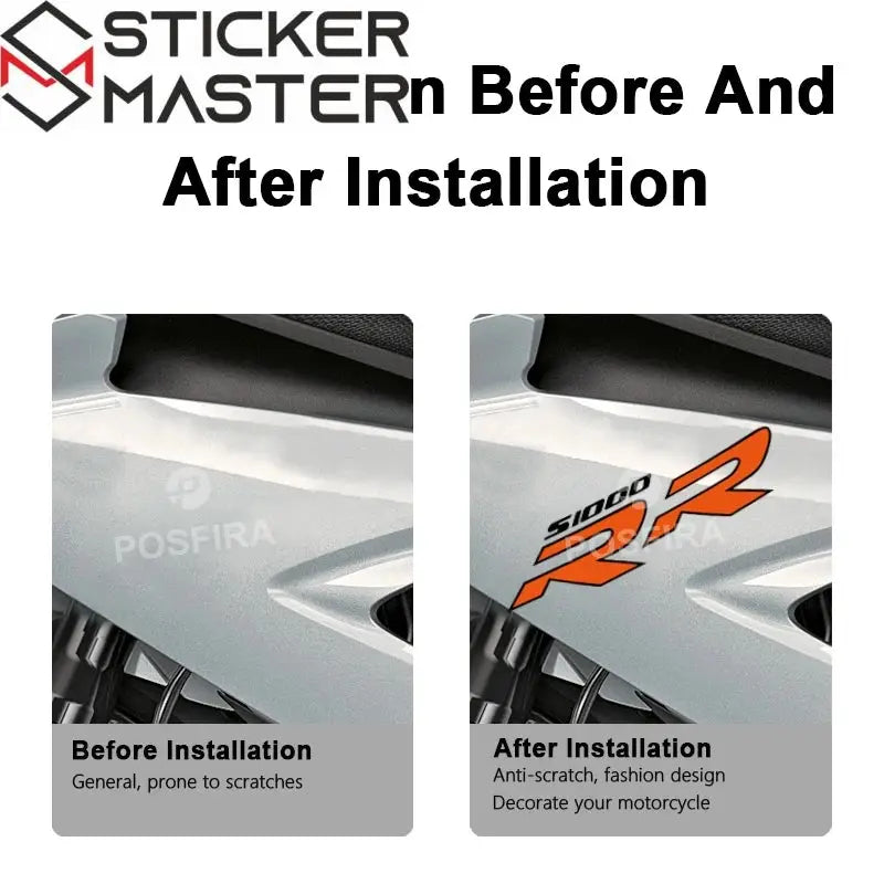 BMW S1000RR Sticker Seti | 2019-2022 Superbike Yan Grenaj Logosu - Sticker Master