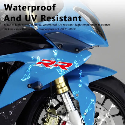 BMW S1000RR Sticker | 2010-2016 Yan Grenaj RR Logosu (Çift) Sticker Master