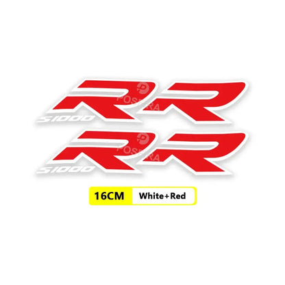 BMW S1000RR Sticker | 2010-2016 Yan Grenaj RR Logosu (Çift) Sticker Master