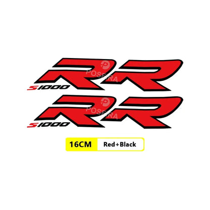 BMW S1000RR Sticker | 2010-2016 Yan Grenaj RR Logosu (Çift) Sticker Master