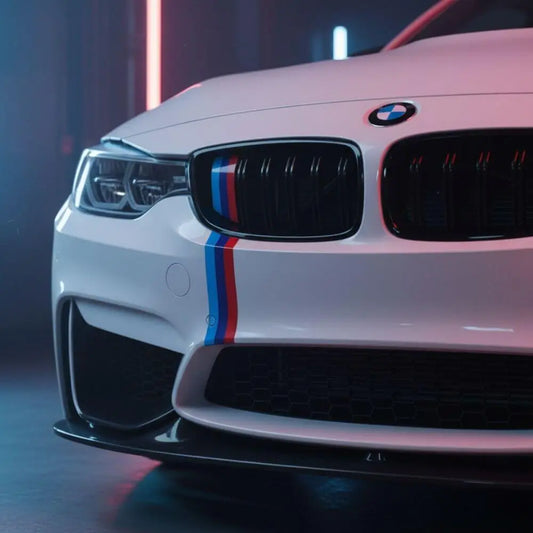 BMW Şerit Sticker M Performance Tampon ve Izgara Şeridi | Sticker Master - Sticker Master