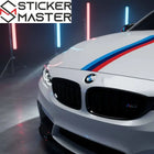 BMW Şerit Sticker Set M Performance Kaput ve Çamurluk | Sticker Master