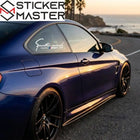 BMW Sports Mind Sticker Powered by BMW Sport Far Üstü 30cm | Sticker Master