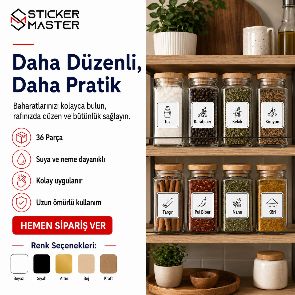 Baharat Kavanozu Duzenleme Etiket Seti icerik ads