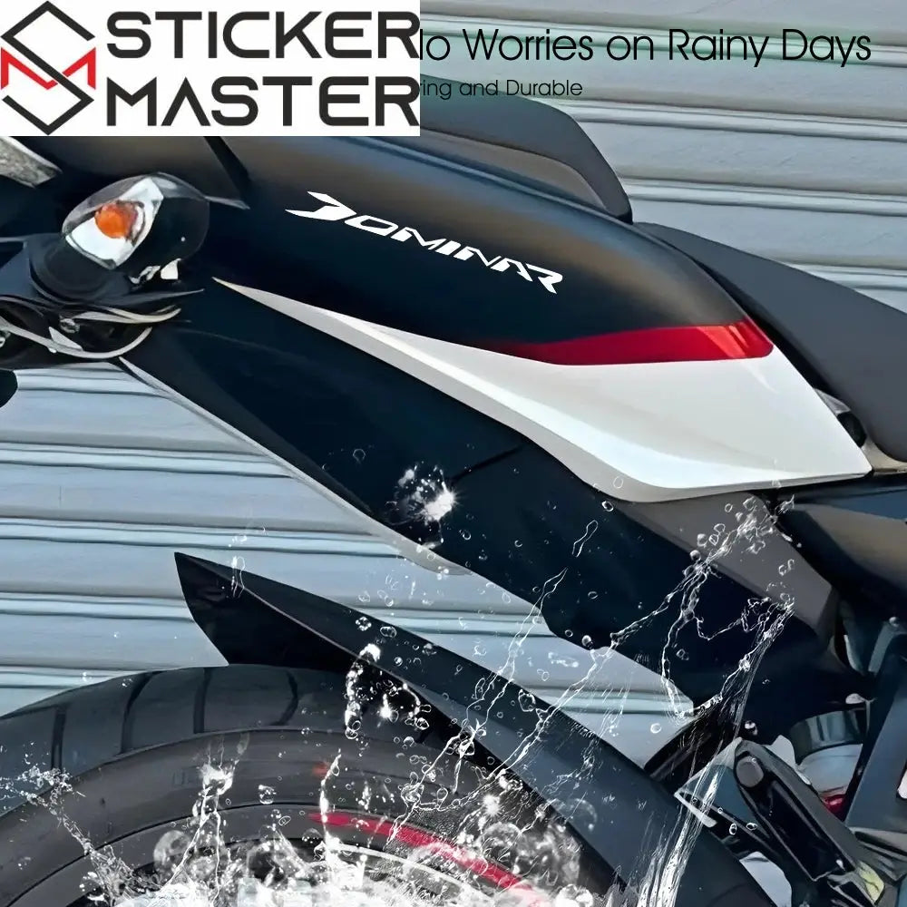 Dominar Sticker Bajaj Dominar Sticker - D250 ve D400 Kuyruk Grenaj Logosu – Sticker Master