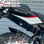 Bajaj Dominar Sticker | D250 ve D400 Uyumlu Kuyruk ve Yan Grenaj Yazısı