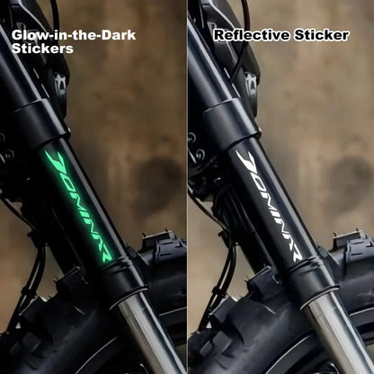 Bajaj Dominar Sticker | D250 ve D400 Uyumlu Kuyruk ve Yan Grenaj Yazısı Sticker Master