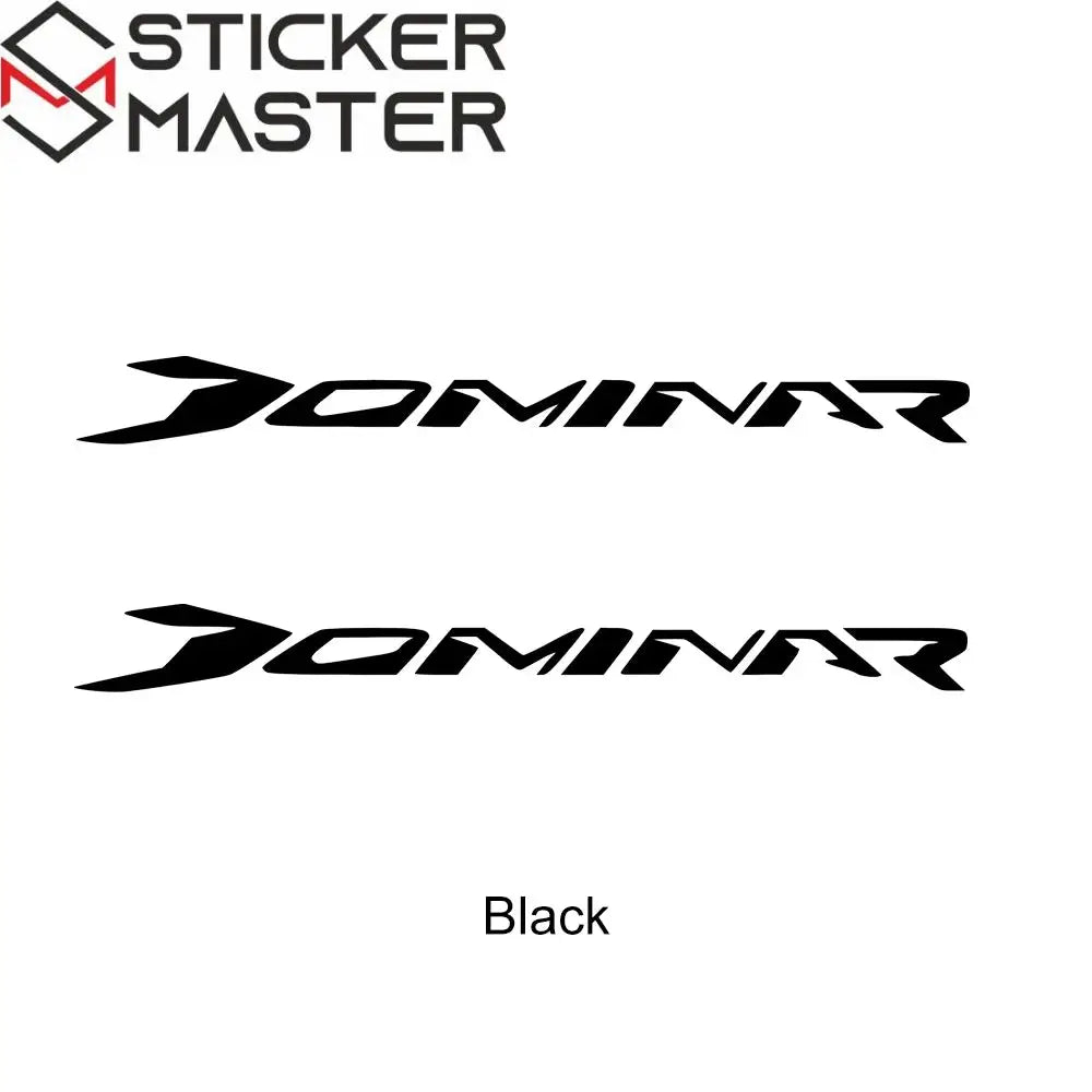 Dominar Sticker Bajaj Dominar Sticker - D250 ve D400 Kuyruk Grenaj Logosu – Sticker Master