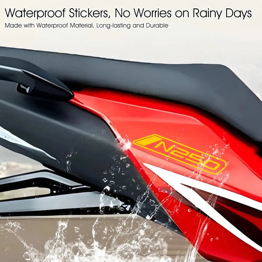 Bajaj Pulsar N250 Sticker | 2022-2025 Uyumlu Ön Yan Grenaj Logo Seti Sticker Master