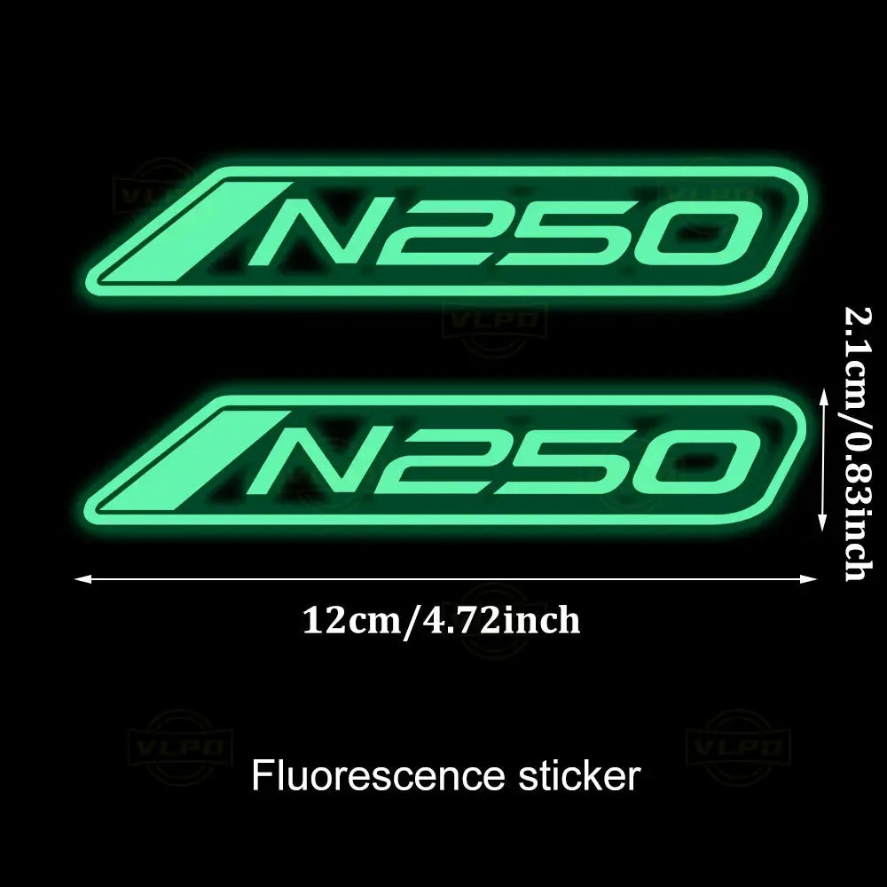 Bajaj Pulsar N250 Sticker | 2022-2025 Uyumlu Ön Yan Grenaj Logo Seti Sticker Master