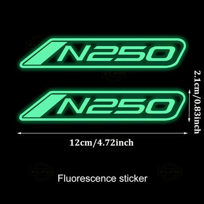 Bajaj Pulsar N250 Sticker | 2022-2025 Uyumlu Ön Yan Grenaj Logo Seti Sticker Master