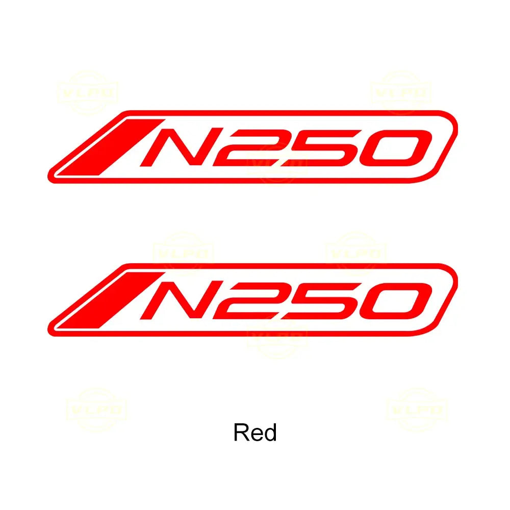 Bajaj Pulsar N250 Sticker | 2022-2025 Uyumlu Ön Yan Grenaj Logo Seti Sticker Master