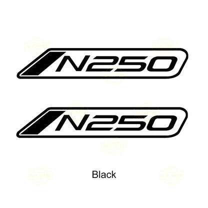 Bajaj Pulsar N250 Sticker | 2022-2025 Uyumlu Ön Yan Grenaj Logo Seti Sticker Master