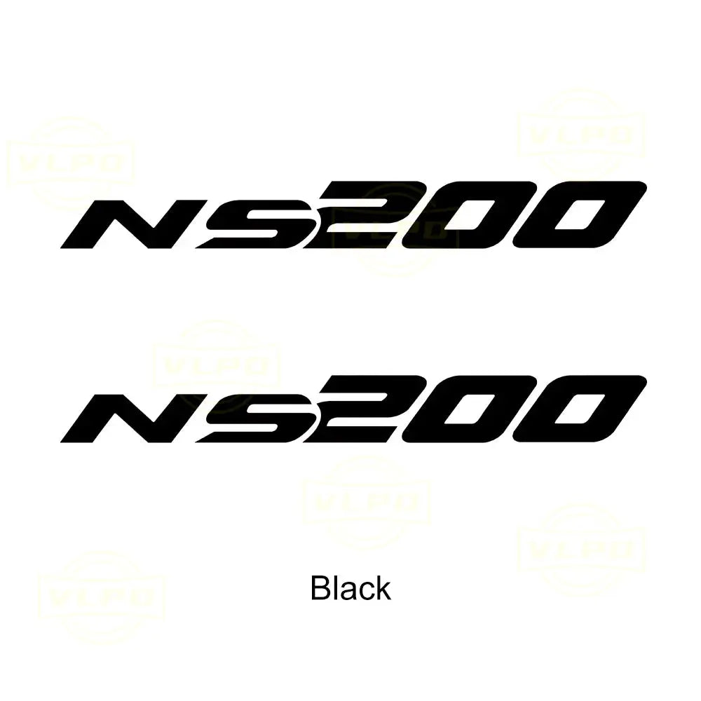 Bajaj Pulsar NS200 Sticker | 2020-2024 Ön Yan Grenaj ve Depo Yanı NS200 Yazısı Sticker Master