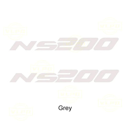 Bajaj Pulsar NS200 Sticker | 2020-2024 Ön Yan Grenaj ve Depo Yanı NS200 Yazısı Sticker Master