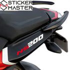 Bajaj Pulsar NS200 Sticker | 2020-2024 Uyumlu Orijinal Font Kuyruk Yazısı
