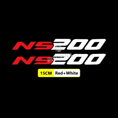 Bajaj Pulsar NS200 Sticker | 2020-2024 Uyumlu Orijinal Font Kuyruk Yazısı Sticker Master