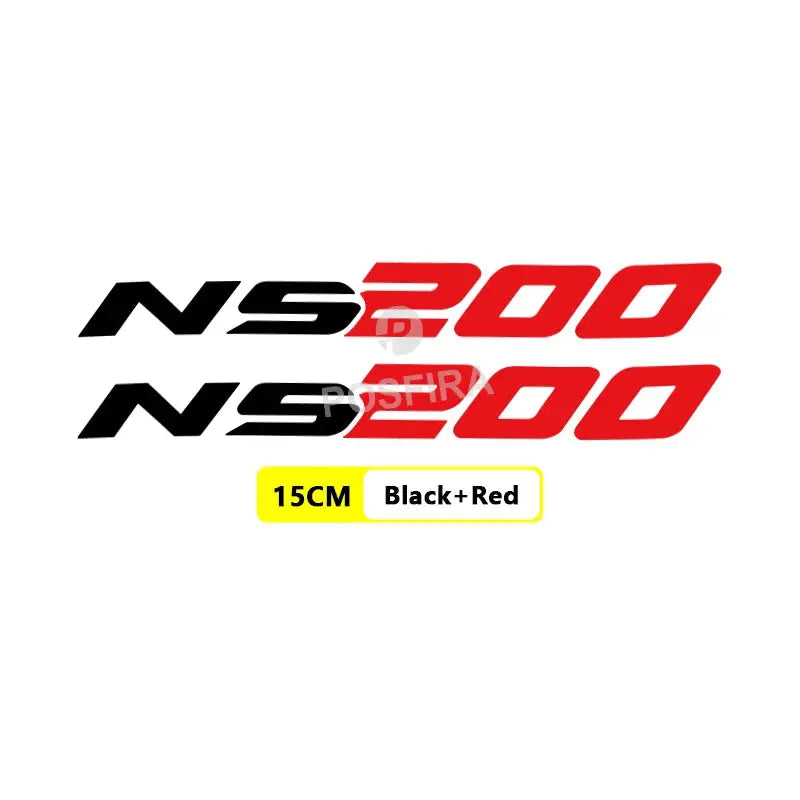 Bajaj Pulsar NS200 Sticker | 2020-2024 Uyumlu Orijinal Font Kuyruk Yazısı Sticker Master