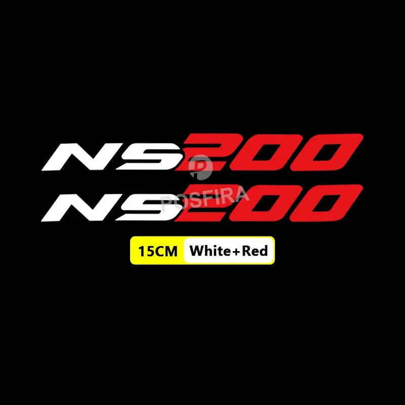 Bajaj Pulsar NS200 Sticker | 2020-2024 Uyumlu Orijinal Font Kuyruk Yazısı Sticker Master