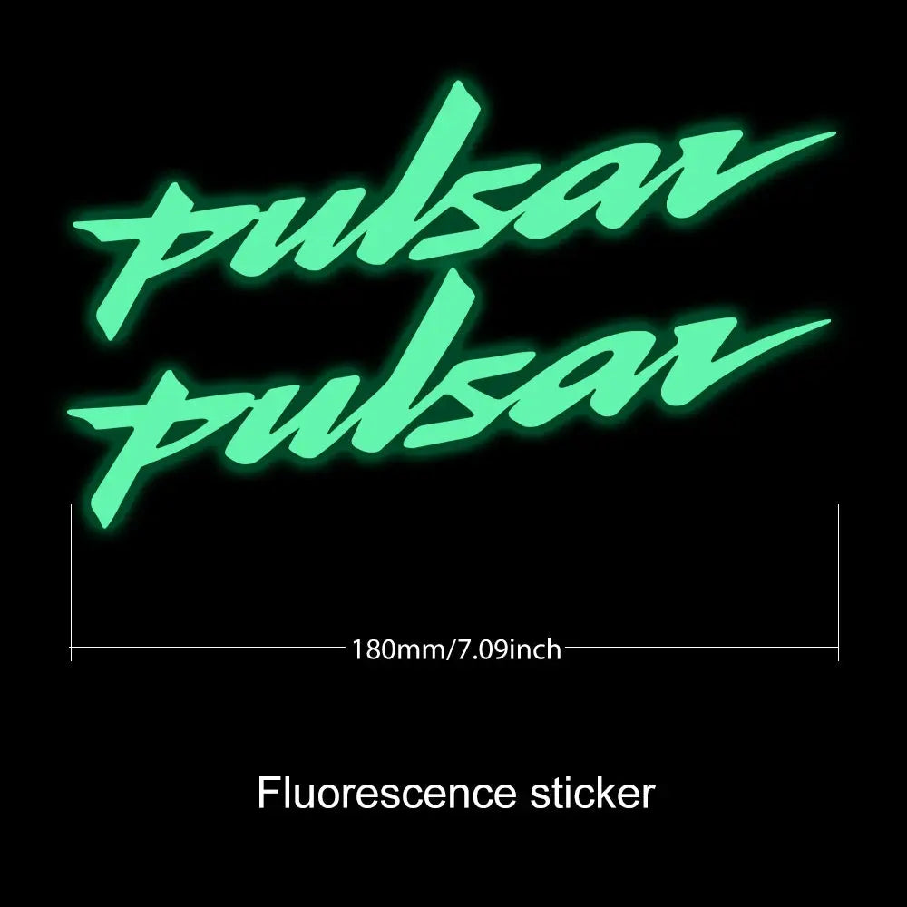 Bajaj Pulsar Sticker | NS 200, RS 200 ve N250 Uyumlu Depo ve Grenaj Yazısı Sticker Master