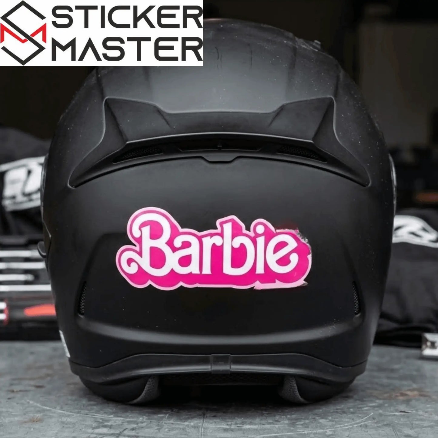 Barbie Sticker | Motor, Kask ve Araç Çıkartması (12 - 50 cm) Sticker Master