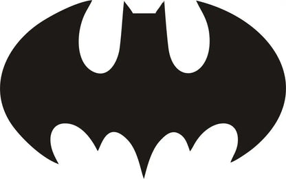 Sticker Master Yarasa Sticker - Batman Sticker Motor, Kask, Laptop, Araba, Oto Araç İçin Dayanıklı Etiket Decal 15 Cm