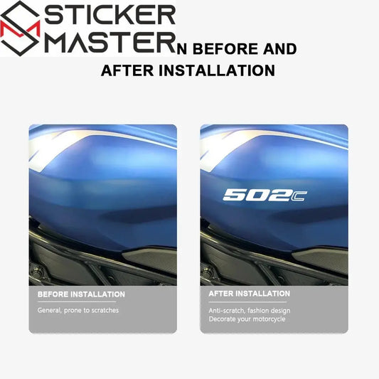 Sticker Master Benelli 502C Sticker Set – Suya Dayanıklı Vinil (2019-2023) - Sticker Master