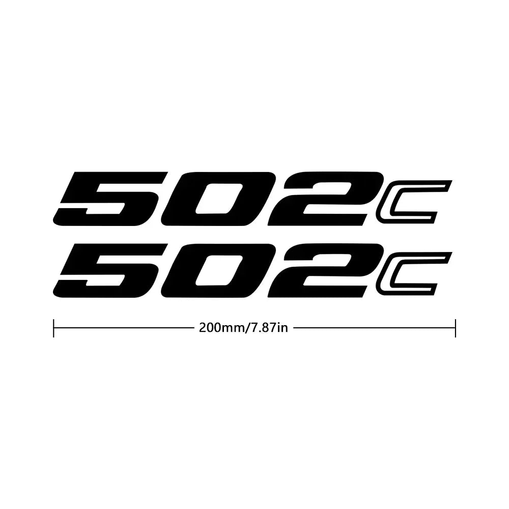 Sticker Master Benelli 502C Sticker Set – Suya Dayanıklı Vinil (2019-2023) - Sticker Master